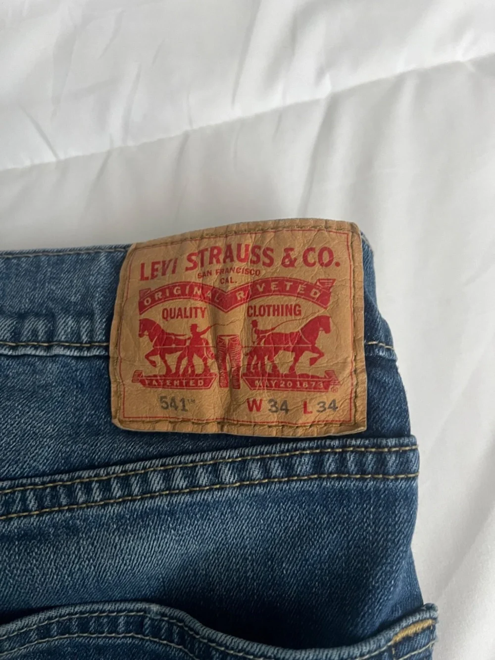 Levi's 541 jeans mens 34x34